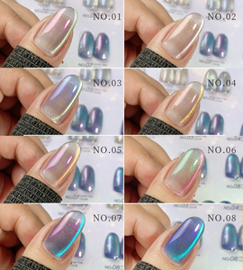 Vinimay New Cateye <span class=keywords><strong>Gel</strong></span> Polish Set 8 <span class=keywords><strong>colores</strong></span> <span class=keywords><strong>de</strong></span> larga duración Private Label Blue White Clear Cat Eye <span class=keywords><strong>Gel</strong></span> Polish <span class=keywords><strong>para</strong></span> Nail Art - Product Image 3
