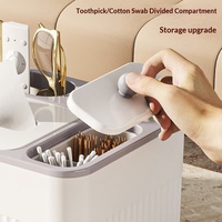 Boîte à mouchoirs moderne en plastique PP pour la maison, boîte de rangement créative pour télécommandes sur table basse, multifonctionnelle pour hôtel et usage commercial