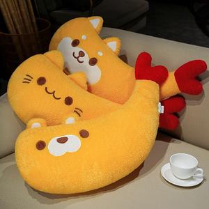 Nueva llegada lindo <span class=keywords><strong>Anime</strong></span> japonés Tempura camarones peluche Animal juguete hogar Decoración sofá suave Tempura camarones muñeca de juguete - Product Image 2