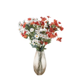 CallaFloral Fleurs Artificielles Rose et Jaune Orange Décoration de Mariage Réutilisable Style Ins Arrangement en Vase - Product Image 5