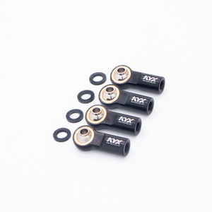 KYX M4 Metal Tie Rod & Ball Joint Set 1/10 <span class=keywords><strong>RC</strong></span> Crawler piezas de mejora de dirección para Axial SCXII 90046 <span class=keywords><strong>Tamiya</strong></span> CC01 - Product Image 2