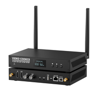 Codificador/Decodificador de Video 3G-SDI I 1080P60, Códecs SRT NDI H.264/H.265, Audio AAC/MP3, Gestión IP TS, Transmisión en Vivo
