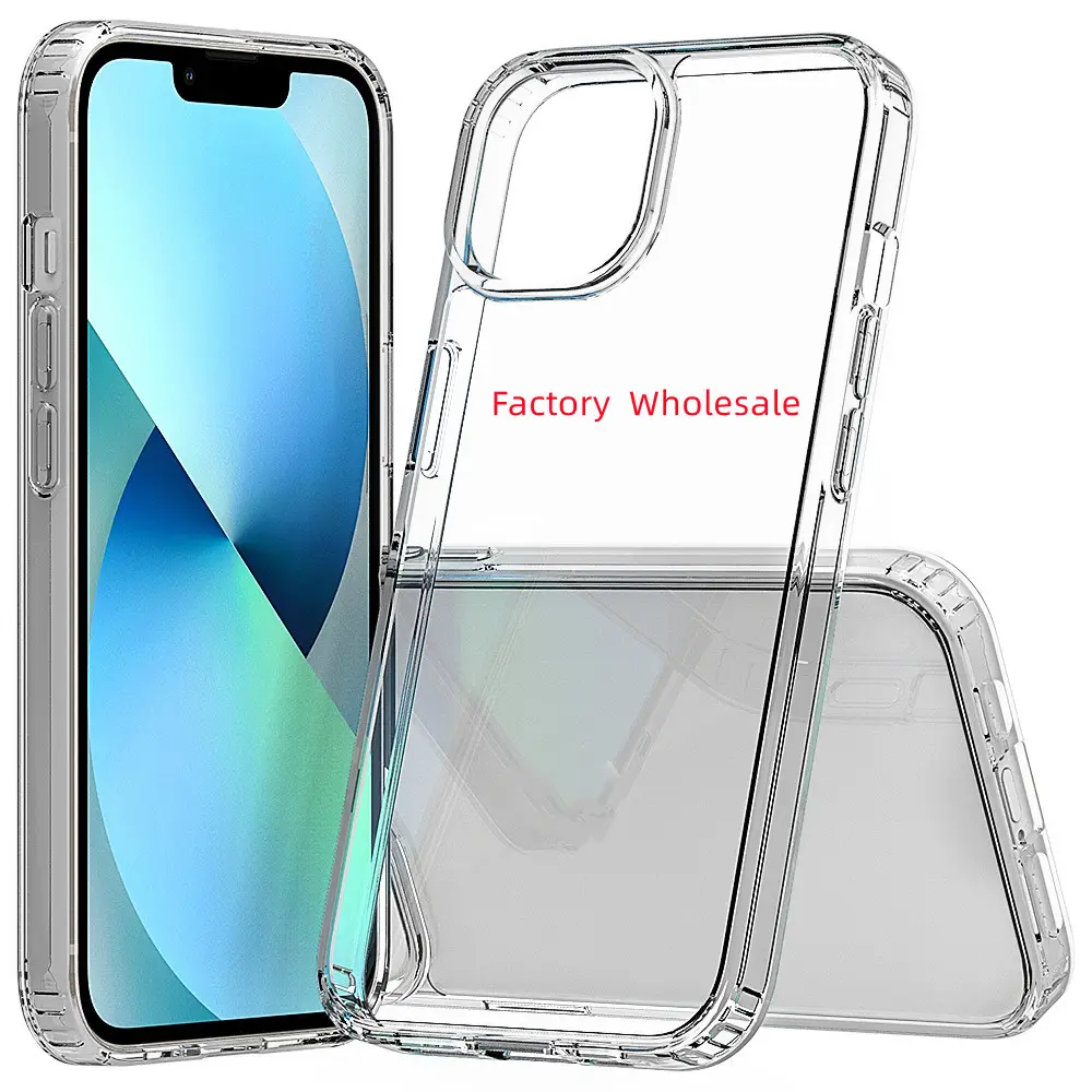 Best Seller Non-Yellowing Shockproof Transparent Phone Case Sturdy Anti-Scratch Clear Cover for iPhone 11 1213 14 Pro Max