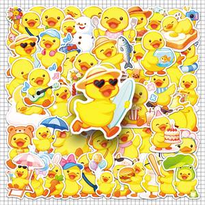 51 Lindas Pegatinas Decorativas de Vinilo con Diseño de Patos - Decoración Impermeable para Diarios, Espejos y Tazas de Niñas - Product Image 1