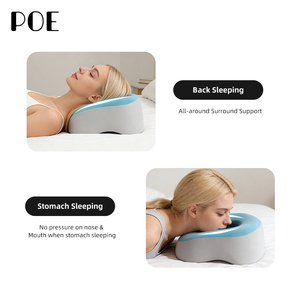 Cuscino Ergonomico Pieghevole su Misura a Forma Irregolare con Rivestimento 100% Seta di Latte e Imbottitura in Memory Foam per Saloni di Bellezza e Massaggi - Product Image 3