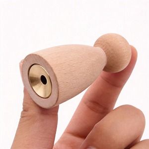 Silbato de Lark Bird Whistle Greeting Heavens <span class=keywords><strong>Alan</strong></span> Lark, silbato de latón y madera para llamadas de animales, silbato de supervivencia de tono alto, juguete de regalo - Product Image 2