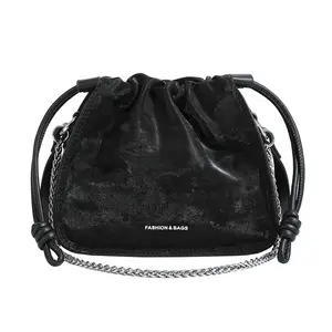 Borsa da donna a spalla all'ingrosso in pelle borsa firmata 2024 borsa da shopping riutilizzabile nuova 2024 di design