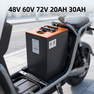 Baterai 48V 20Ah 30ah 50ah 60ah 80ah 100ah 60v 72v untuk Sepeda Listrik E-Bike Isi Ulang Paket Baterai Skuter 2 Roda - Product Image 1