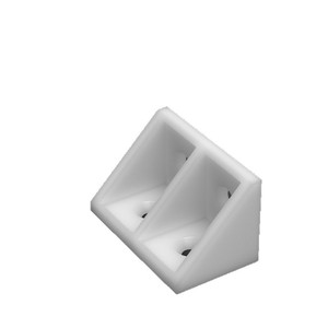 Cheng Longxiang Plastic Corner <b>Brackets</b> 90 Degree L Shaped Shelf Support Cabinet Wardrobe Bookcase Fixing Connector Transparent - Product Image 2
