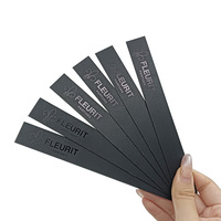 Bâtonnets de parfum en forme de bouteille avec logo personnalisé, dorure à chaud, sur carton noir et blanc, pour testeurs d'huiles parfumées