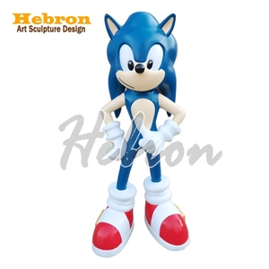 Esculturas <span class=keywords><strong>de</strong></span> Resina Artísticas en Venta, Escultura <span class=keywords><strong>de</strong></span> <span class=keywords><strong>Sonic</strong></span> the Hedgehog <span class=keywords><strong>de</strong></span> Tamaño Real en Rojo y Azul, Figura <span class=keywords><strong>de</strong></span> <span class=keywords><strong>Sonic</strong></span> para Decoración - Product Image 6