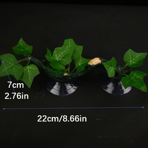 树脂螺旋可重复使用爬行动物角枝玻璃容器装饰吸盘，适用于两栖动物、蜥蜴、蛇爬树 - Product Image 5