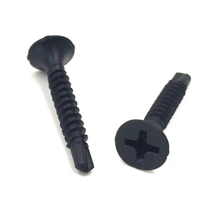 Nero grigio fosforo bugle testa grossa multa filo <span class=keywords><strong>di</strong></span> perforazione <span class=keywords><strong>di</strong></span> auto del muro a secco <span class=keywords><strong>tek</strong></span> viti per <span class=keywords><strong>legno</strong></span> metallo - Product Image 2