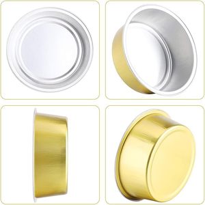 Colored Aluminum <b>Foil</b> <b>Container</b> Round <b>Foil</b> Tin Ramekin Gold Cake Aluminum <b>Foil</b> Baking Cup - Product Image 3