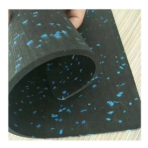 Fitness <b>Gym</b> Interlock <b>Rubber</b> Tile <b>Gym</b> <b>Rubber</b> Floor <b>Mats</b> Sport <b>Rubber</b> Flooring Rolls - Product Image 1