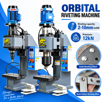 Machine à riveter orbitale pneumatique de table 12KN 1-10mm pour usine