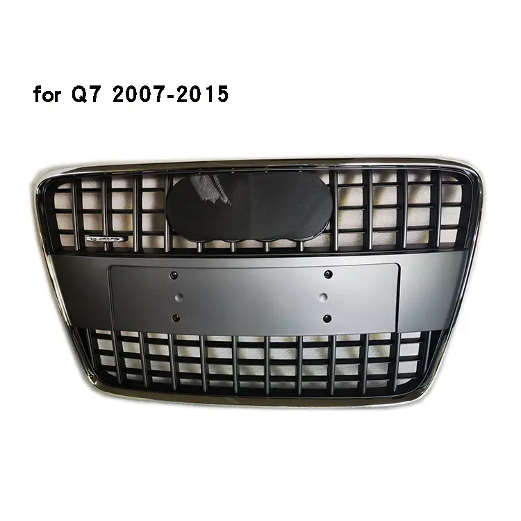 Calandre noire ABS pour Audi Q7 SQ7 grille d'accessoires de voiture de haute qualité pour Audi Q7 2006-2015