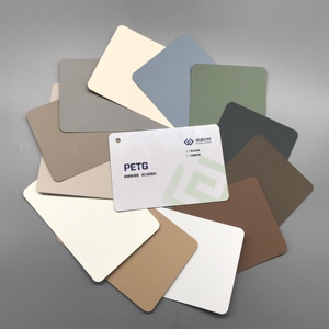 キッチンキャビネット用装飾フィルムシート0.16-0.6mmカスタムグリーン環境保護高光沢不透明カラーリジッド<span class=keywords><strong>PETG</strong></span> - Product Image 3