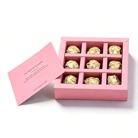 Fabricant de boîtes cadeaux en chocolat personnalisées de luxe, boîte à bonbons vide personnalisée avec logo pour les dates et les bonbons