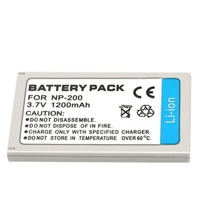 Batería NP-200 de 1200mAh para Cámaras Minolta DiMAGE X50 X60 XT XG, Certificación CE RoHS, Venta al Por Mayor, Energía Segura - Product Image 1