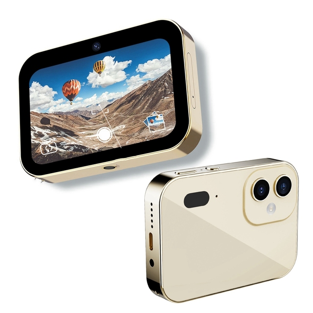 New 3-Inch OLED Touch Screen MP3 Player with 64MP 4K HD CCD+CMOS Night Vision 32G SD Card 3 Cameras