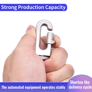 Fabrika özelleştirme çanta askısı için köpek kancası katı Metal döner klip yaylı kanca kayış - Product Image 5