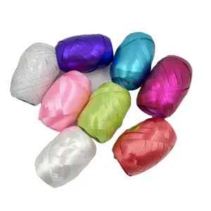 Oeuf de ruban en polypropylène pour emballage cadeau décoration de fête de ballon de ruban bouclé 2024 nouveau produit 5mm * 10m