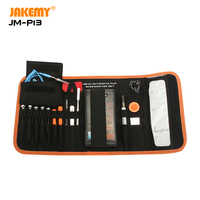 Pour JAKEMY personnalisable bricolage réparation Mini jeu de tournevis vente chaude chromé hexagone fendu en forme de U Triangle Bits plastique OEM