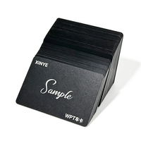   Cartes RFID NFC DESFIRE EV3 2K/4K/8K, protocole IEC/ISO14443A, cartes RFID en PVC noir mat imprimables pour bus/métro