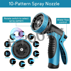 Expandable with 10-Nozzle Water Gun & Connectors 25FT to 250FT - Product Image 4