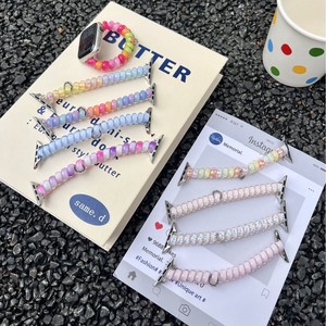 Correa Elástica con Diseño de Arcoíris para Apple Watch Series 10 9 SE Ultra 2 49mm 46 42mm, para Mujeres y Niñas, Tipo Espiral - Product Image 5
