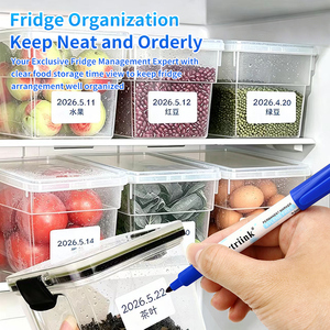 듀얼팁 저온 마커 펜, 냉장고 및 냉동고 포장용 마커 펜, 방수, 속건성 및 내냉성 - Product Image 3