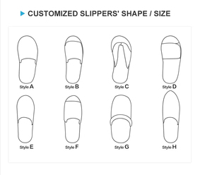 Otel terlikleri mercan polar toplu otel tek kullanımlık terlik lüks otel erkek ve kadın genel terlik - Product Image 6