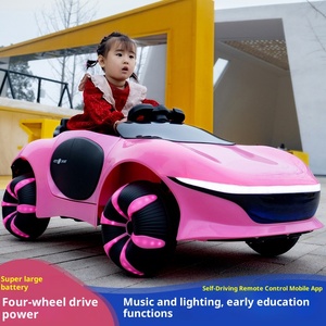 Nuovo arrivo bambini giocattolo elettrico Concept Car 4WD telecomando con luci brillanti musica perfetta per i regali di vacanza delle ragazze dei ragazzi - Product Image 3