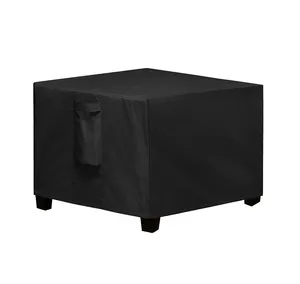 Heavy Duty Waterproof Outdoor Furniture Cover Patio Side Table Cover Square Outdoor Patio Ottoman Cover