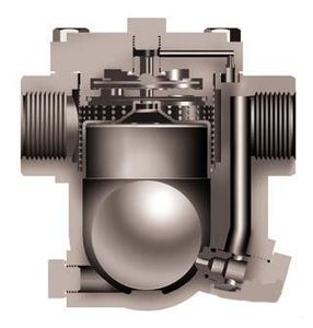 Áp lực thấp miễn phí thép không gỉ Float bóng xả SL3 tự động ống thổi hơi nước sắt bẫy van cống - Product Image 4