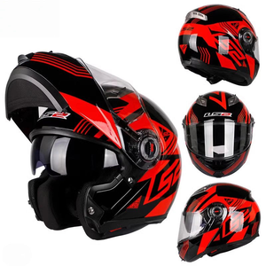 <span class=keywords><strong>Casco</strong></span> de Motocicleta Modular Doble Propósito NJ FF370 con Sistema de Frenado Antibloqueo, Protector y Portátil - Product Image 3