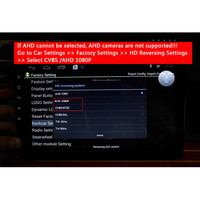 Caméra de recul AHD 1080P pour Mazda 2 Mazda 3 2004-2013 avec objectif grand angle étanche IP68 vision nocturne