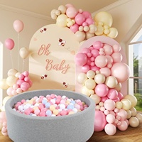 Balles de piscine en plastique LDPE sans BPA, résistantes à l'écrasement, aux couleurs océaniques, sans phtalates, avec logo personnalisé, marque HY, jouet amusant pour enfants, classique