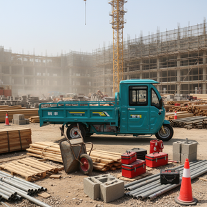 WF1500DZH 1500W ha chiuso il triciclo del carico con 400kg di carico utile & la velocità 30-50 Km/h per uso dell'azienda agricola - Product Image 5