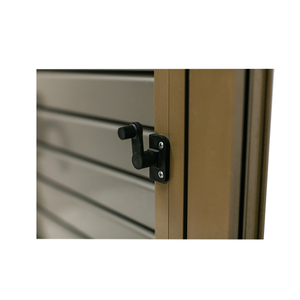 Fenêtres à persiennes résidentielles en aluminium avec lames fixes - Product Image 3