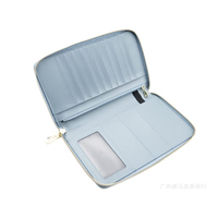 Porte-documents de voyage personnalisé de luxe, organisateur de mallette personnalisé avec porte-documents à fermeture éclair