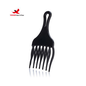 Peine para el cabello con inserciones de plástico y diseño africano vintage, con dientes anchos, para hombre, venta al por mayor a bajo precio - Product Image 3