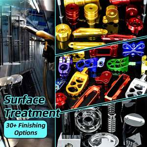 บริการขึ้นรูปชิ้นส่วนโลหะด้วยเครื่อง CNC แบบรวดเร็ว ชิ้นส่วนโลหะเคลือบสีดำ ชุดอุปกรณ์โลหะ บริการกัด CNC ชิ้นส่วน POM PEEK - Product Image 6