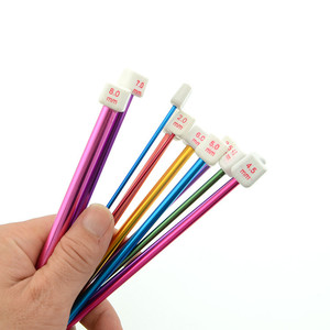 11: بيع بالجملة عالية الجودة أفغان الألومنيوم مجموعة الحياكة إبرة ديي الحرفية needles متماسكة - Product Image 1