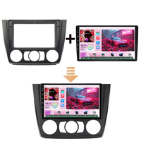 Radio GPS Android de 9'' para Auto, Compatible con 4G, Carplay 360, WiFi y Bluetooth Integrados, para BMW Serie 1 E81 E82 E87 E88 2004-2011 Manual