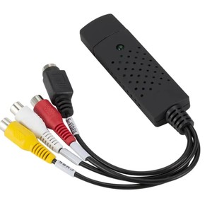 Adaptador <span class=keywords><strong>de</strong></span> Captura <span class=keywords><strong>de</strong></span> Audio y Video USB 2.0, Convertidor <span class=keywords><strong>de</strong></span> VHS a DVD para Videoconferencias, Captura <span class=keywords><strong>de</strong></span> Juegos Retro - Product Image 2