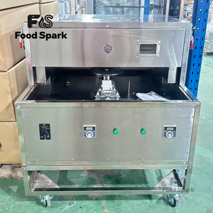 Cuisson <span class=keywords><strong>Naan</strong></span> plate rotative commerciale faisant du gaz électrique Tandoor libanais Chapati arabe Roti four à pain pita autres machines à collation - Product Image 4