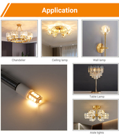 Ampoule LED G4 AC/DC 12-24V 1,5W 150LM Lumière Blanc Chaud SMD2835 Norme ERP