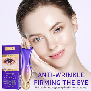Crème Contour des Yeux Caviar TVLV Hydratante <span class=keywords><strong>Anti</strong></span>-Âge et <span class=keywords><strong>Anti</strong></span>-<span class=keywords><strong>Cernes</strong></span> Effet Tenseur à Bille Massante, Marque Blanche - Product Image 2